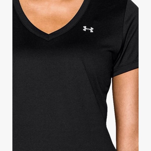 Woman’s Under Armour UA tech V-Neck - Picture 3 of 11